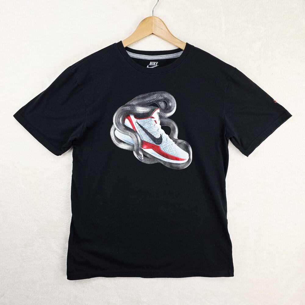 RARE Nike Zoom Kobe 6 VI Protro Shirt Medium Black Mamba Bryant KB24 - Picture 2 of 9